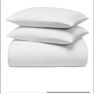 Charter Club Cotton Matelassé Ribbed 2 King Shams